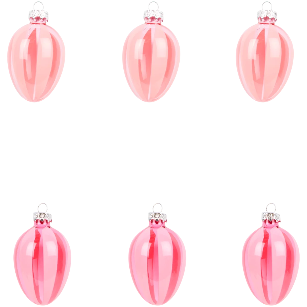 Suspensions de Pâques en verre 1