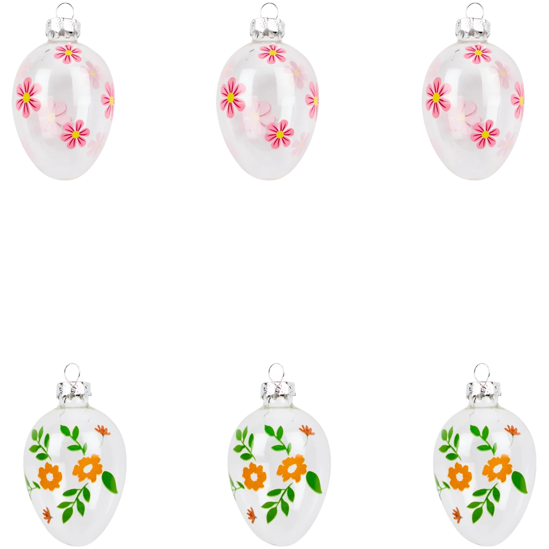 Suspensions de Pâques en verre 5