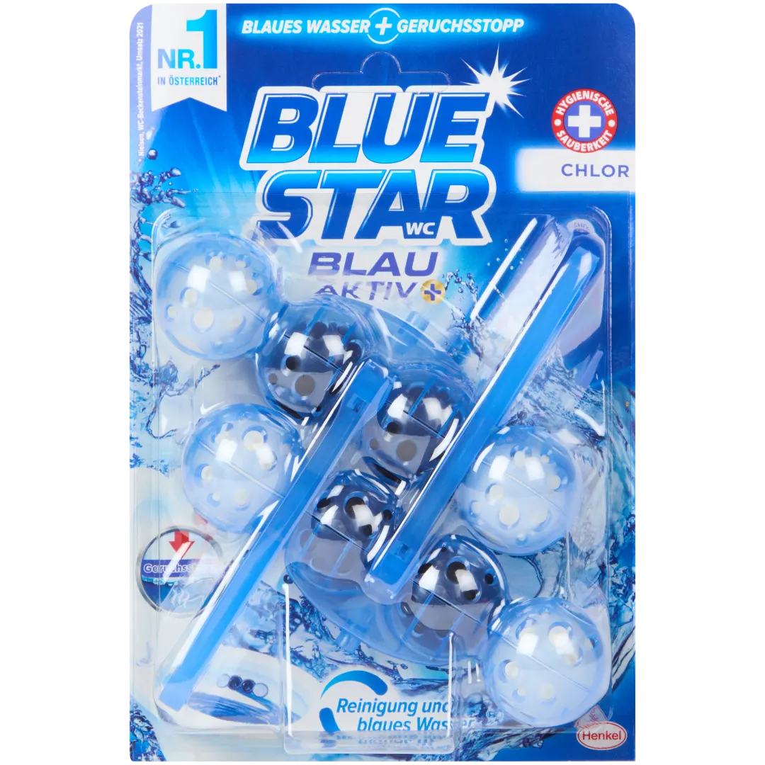 Blue Star WC-Steine Blau Aktiv