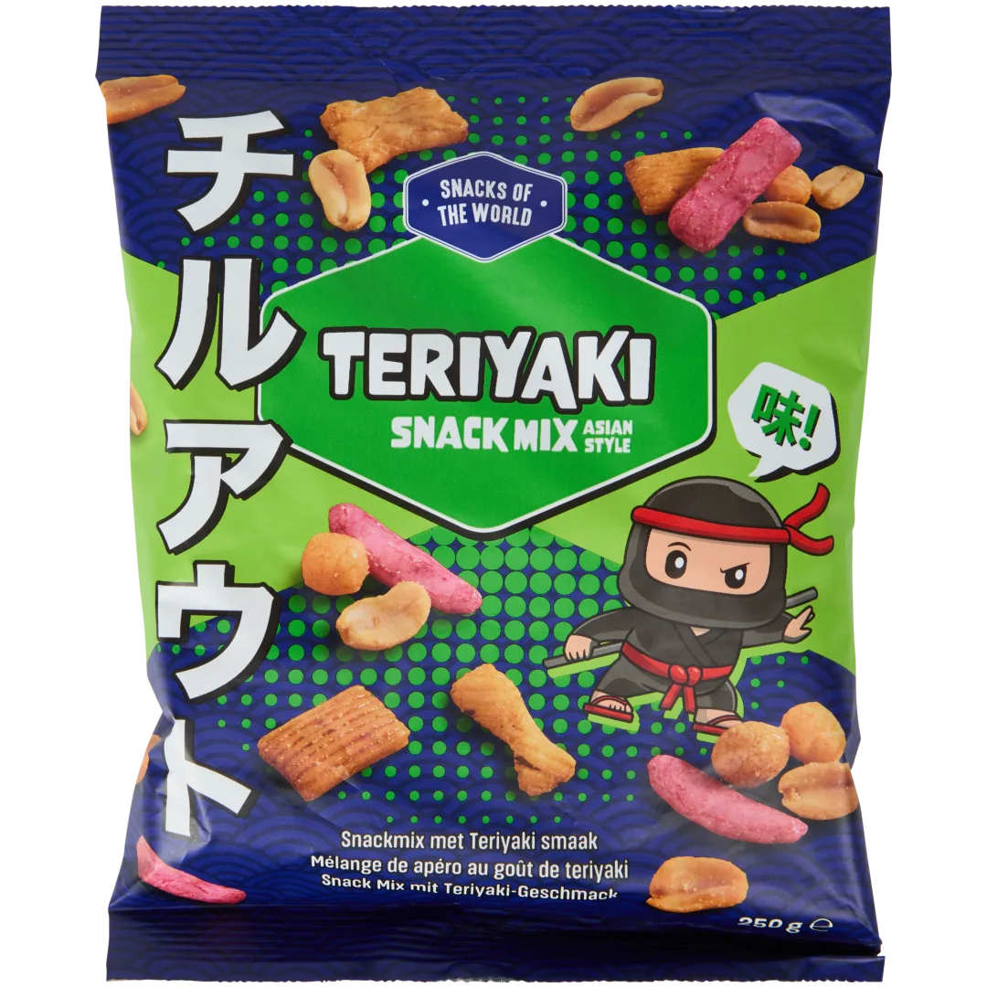 Snacks of the World snackmix Asian Style 1