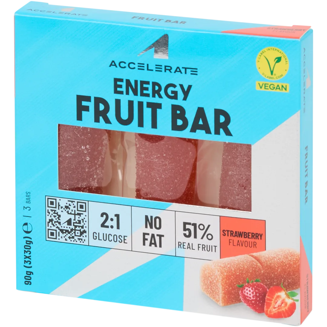 Energetické ovocné tyčinky Accelerate 2