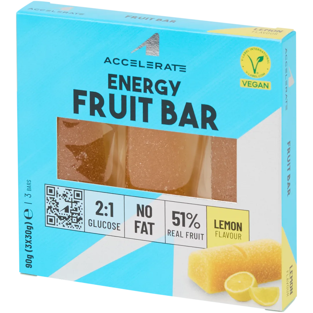 Energetické ovocné tyčinky Accelerate 1