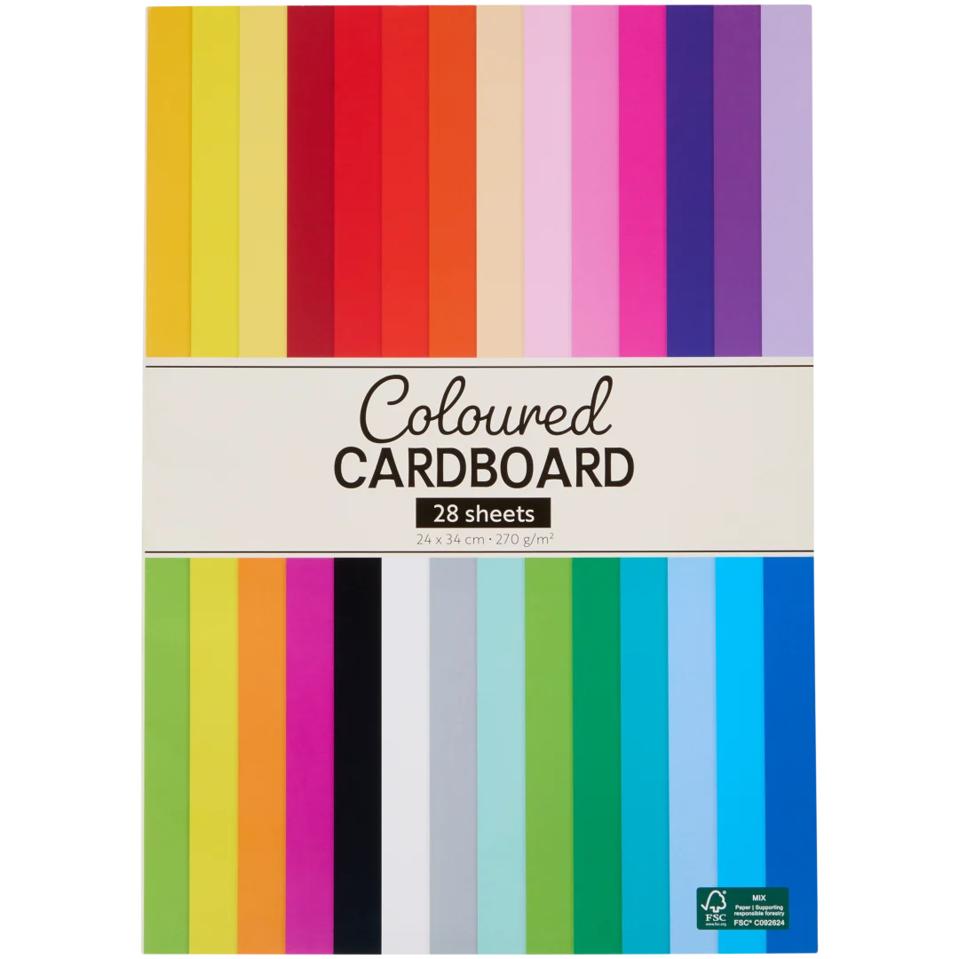 Gekleurd karton 1