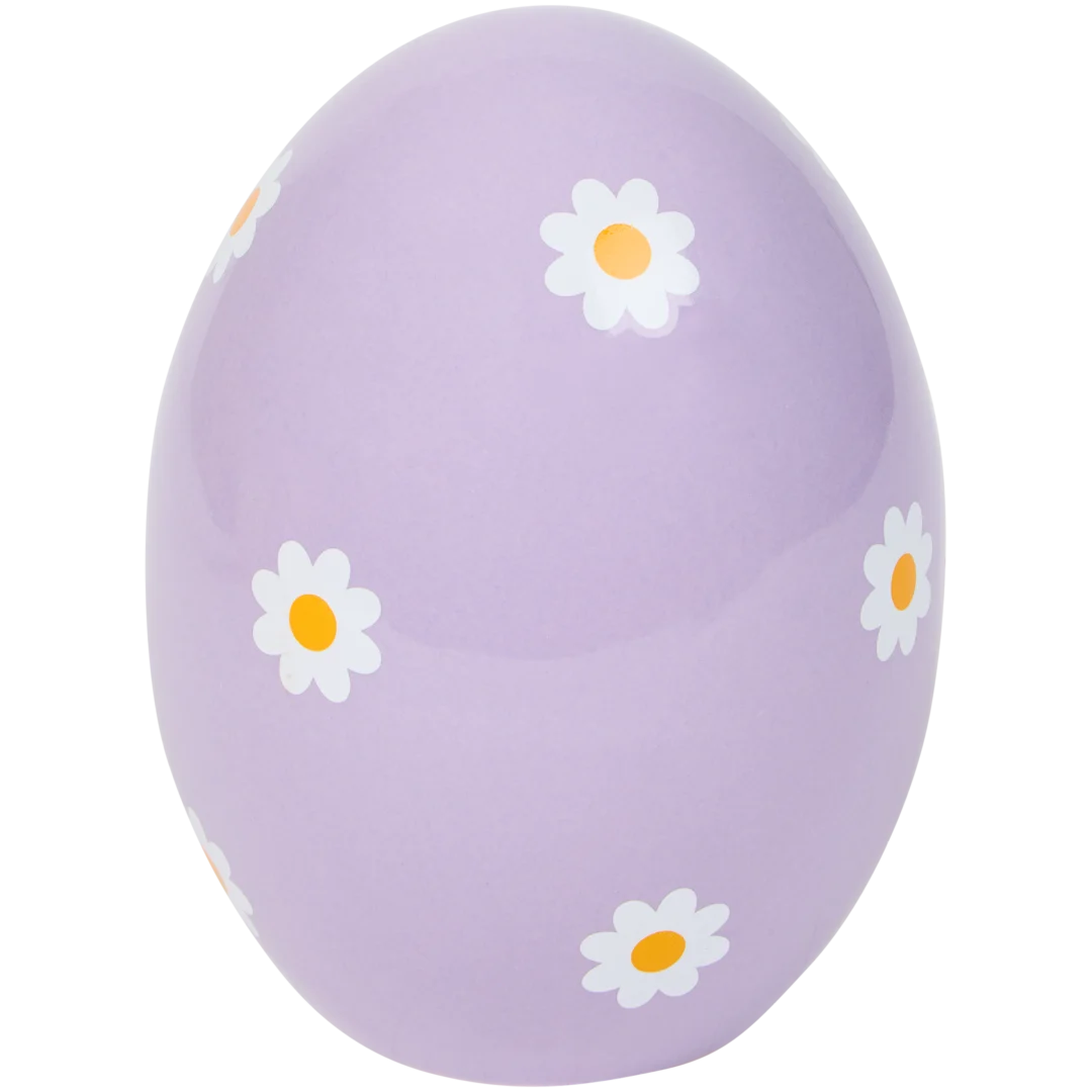 Œuf de pâques imprimé floral Deluxa 1