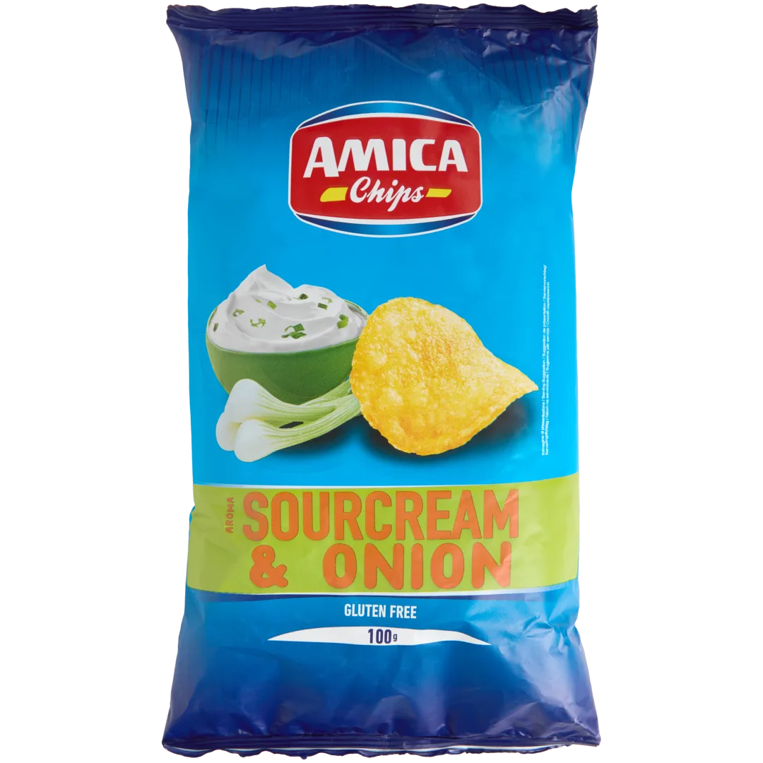 Patatine Amica Sour Cream & Onion 1