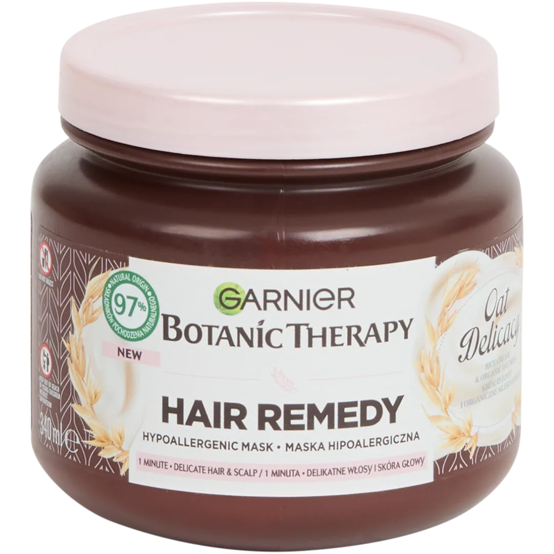 Maseczka do włosów Garnier Botanic Therapy Oat Delicacy 1
