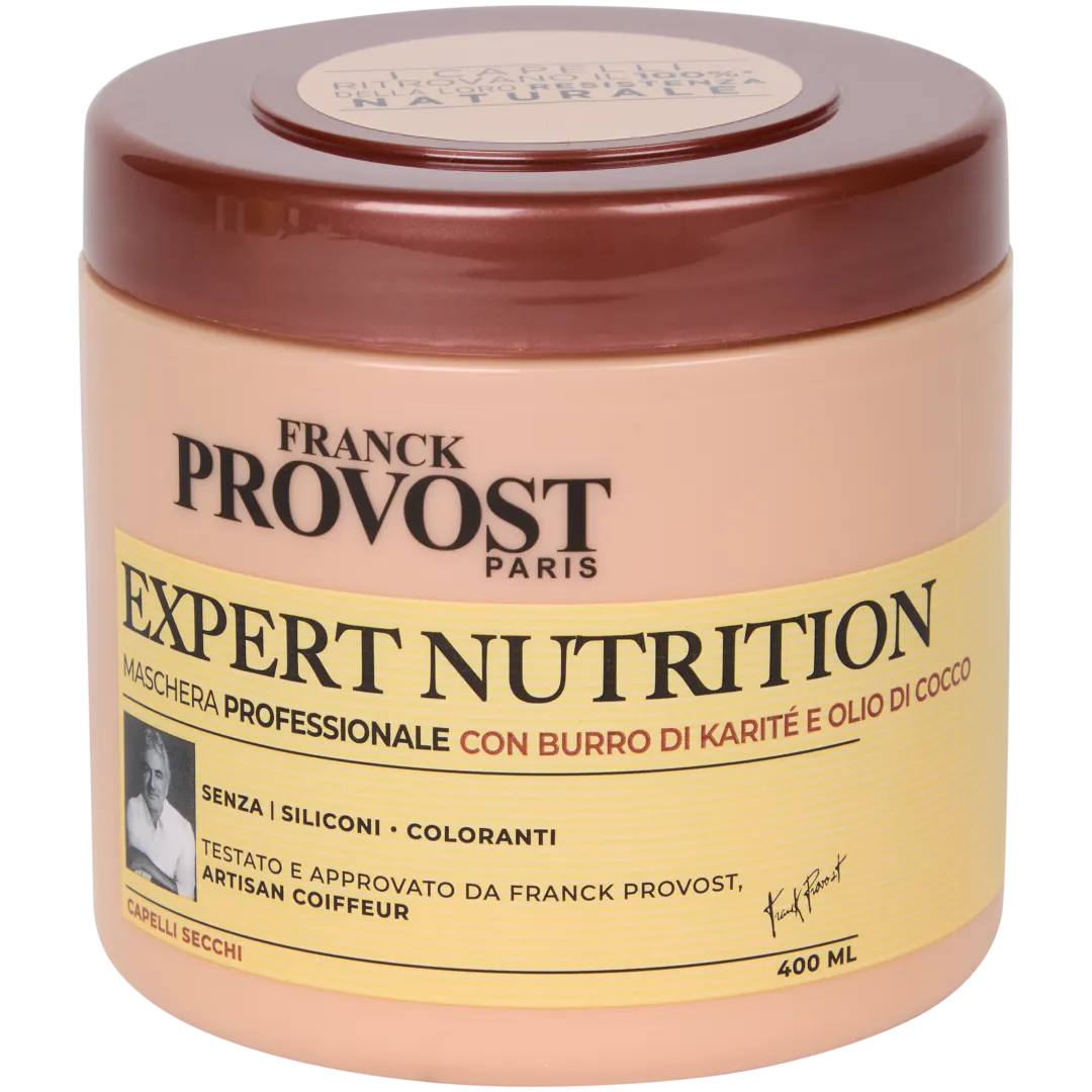 Maschera capelli Franck Provost Expert Nutrition Burro di karité e olio di cocco 1