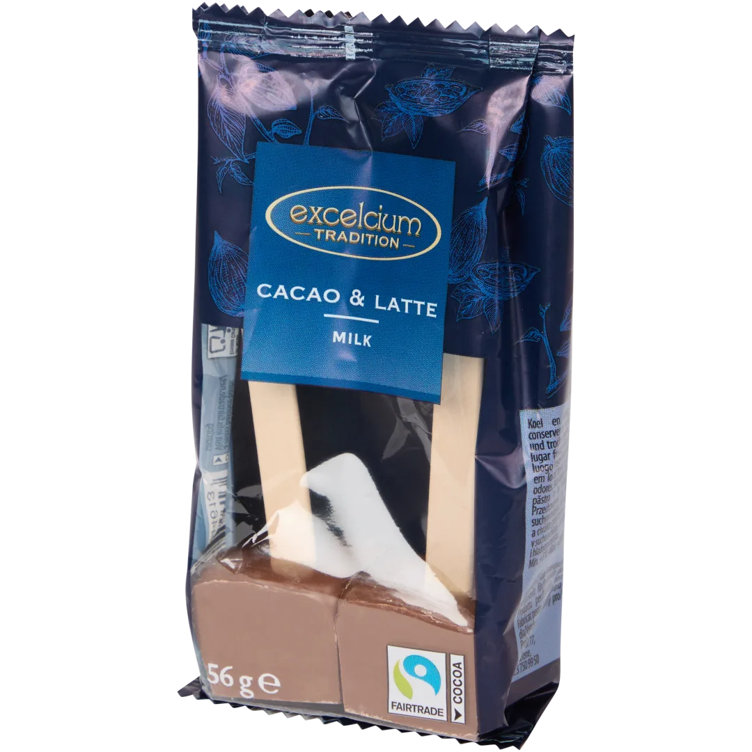 Excelcium Tradition chocolade sticks Cacao & Latte