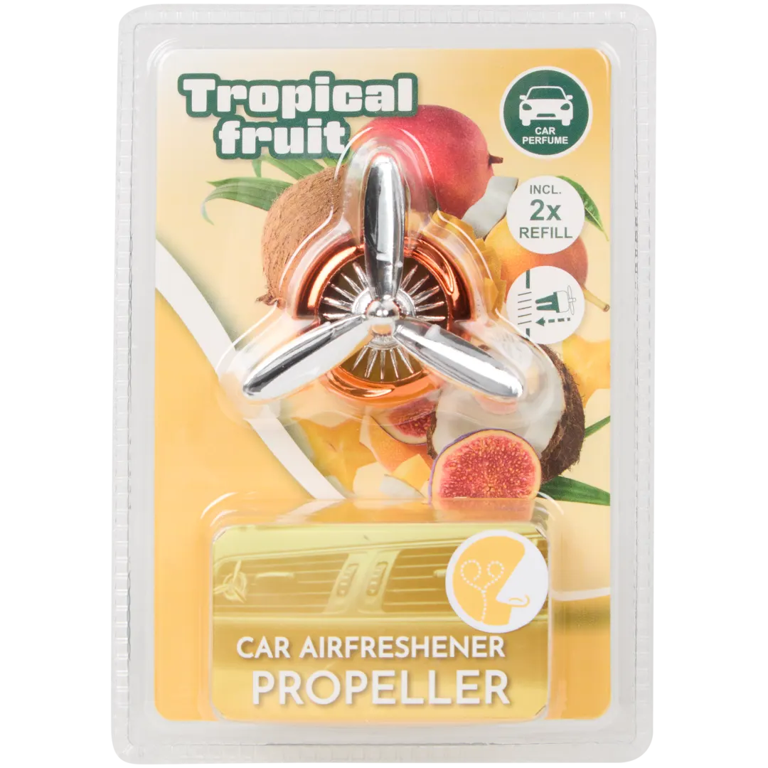 Autoluchtverfrisser met propeller