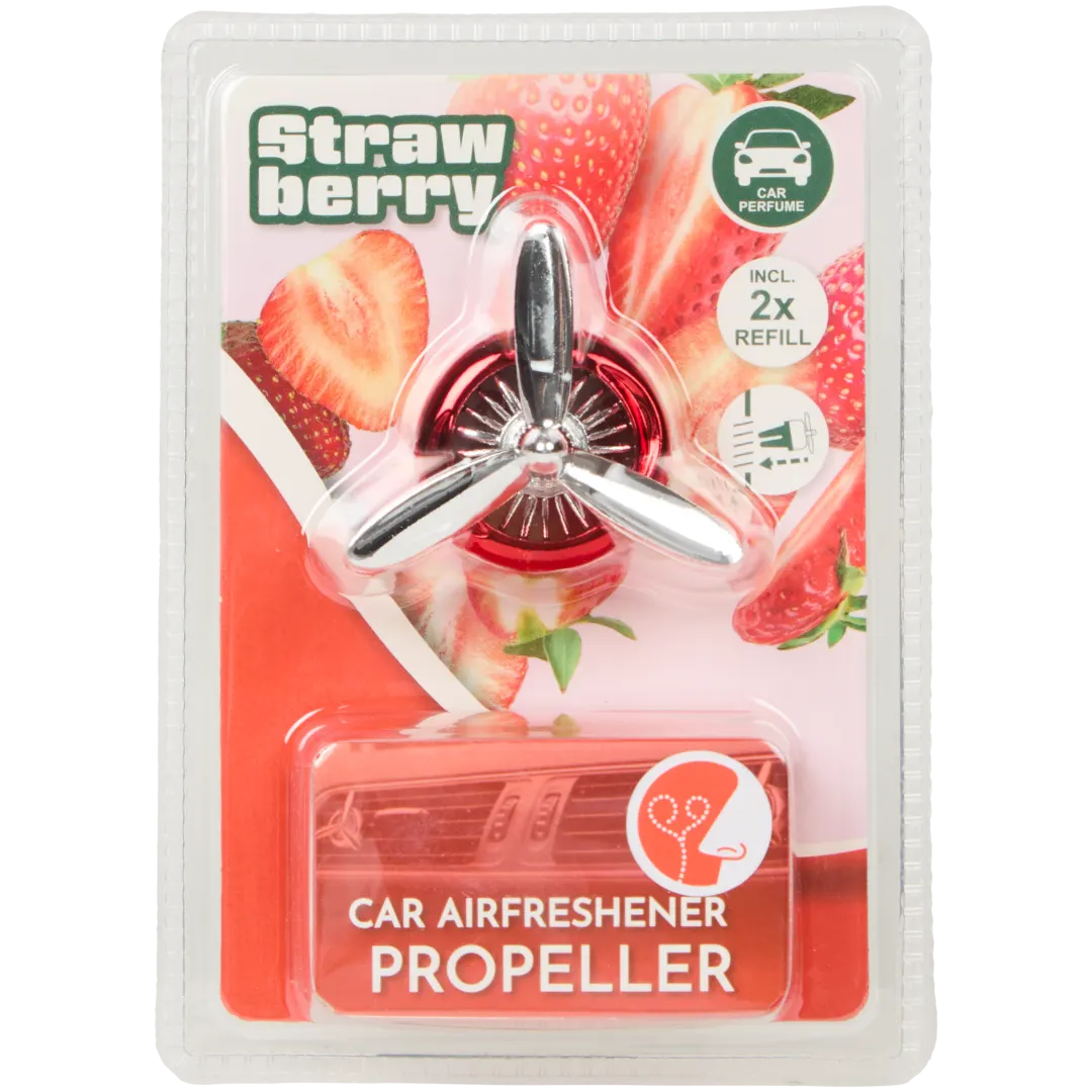 Autoluchtverfrisser met propeller