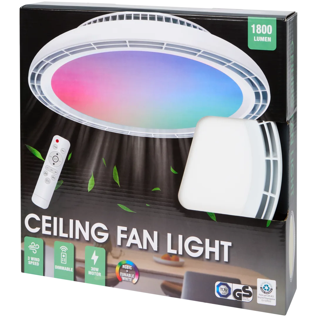 LSC plafondventilator met licht 1