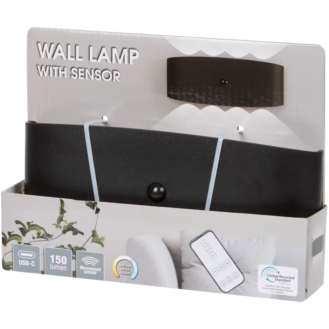 Lampe murale avec détecteur
