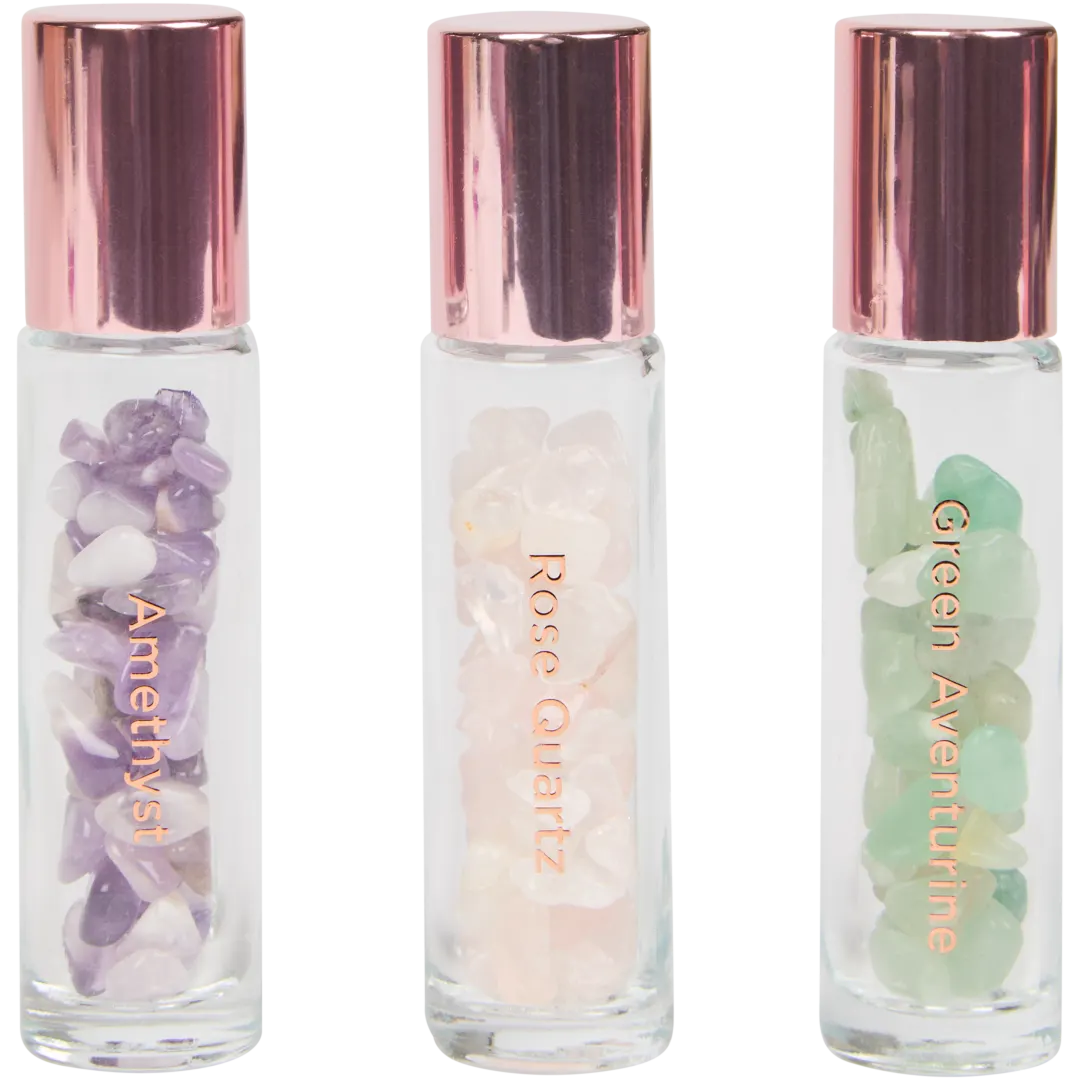 Rodillos faciales con piedras preciosas Beauty Star