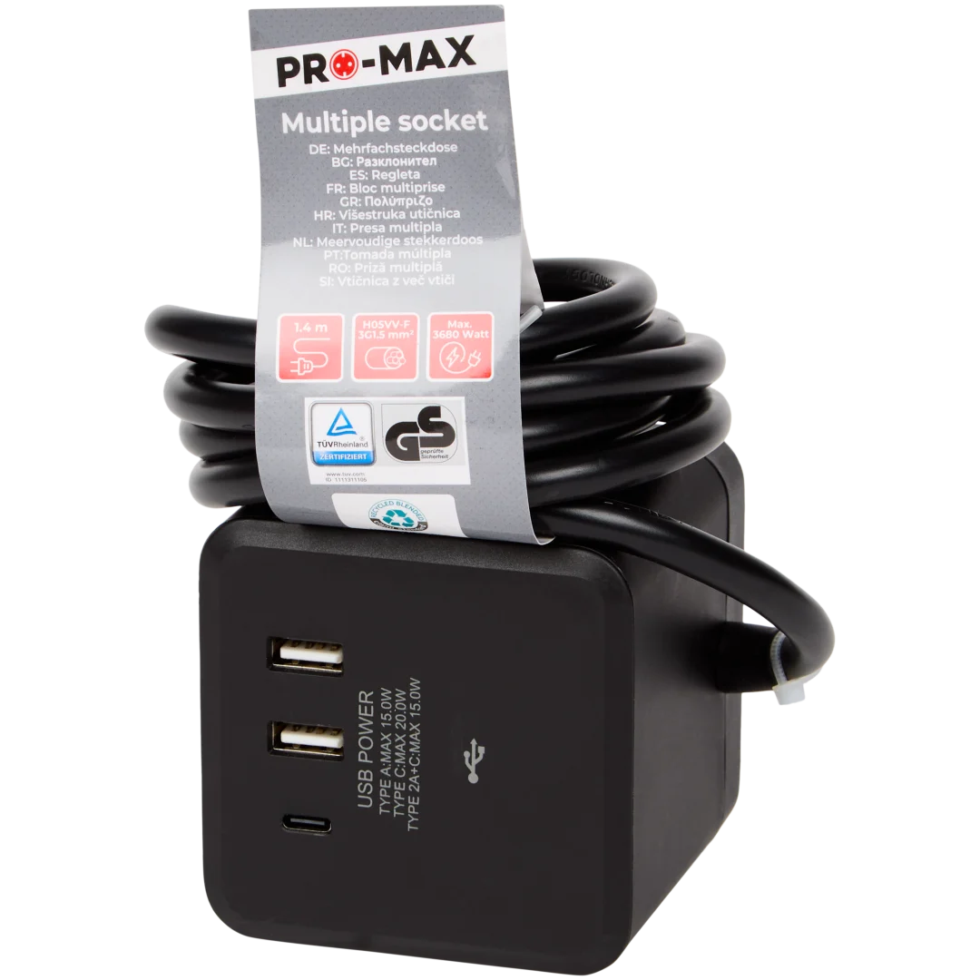 Pro-max Steckdosenwürfel