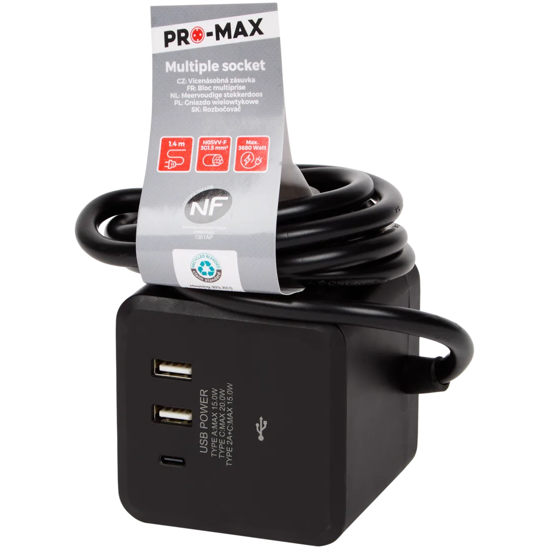 Pro-max stekkerdoos