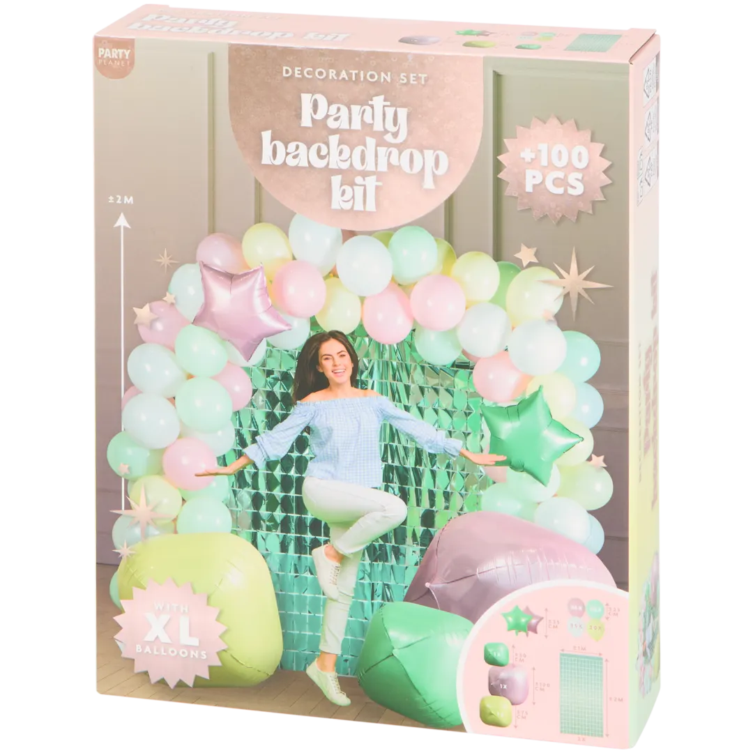 Conjunto de decorações para festas XL