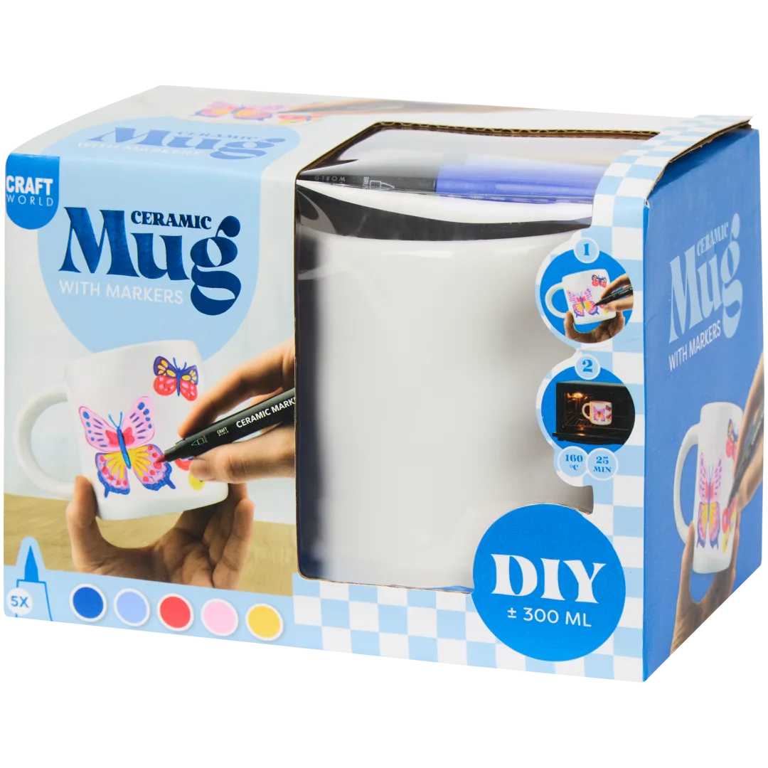 Kleur je eigen mok