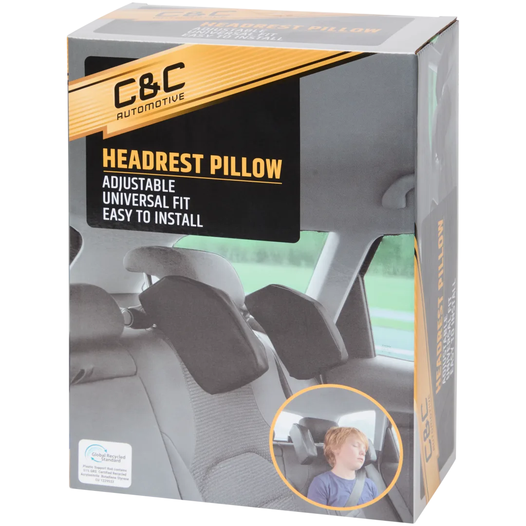 C&C Kopfstützenkissen fürs Auto