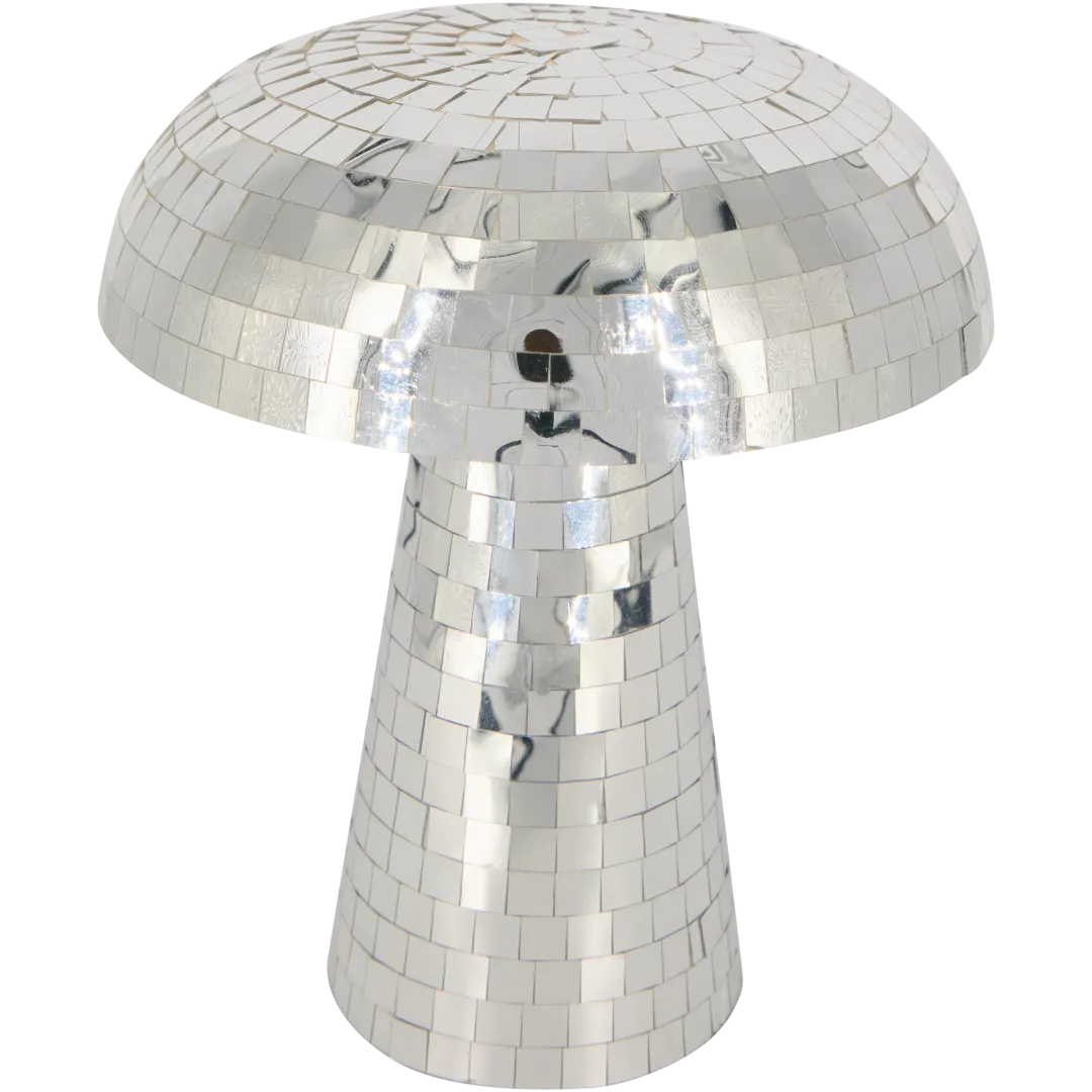 Lampa stołowa w stylu dyskotekowym