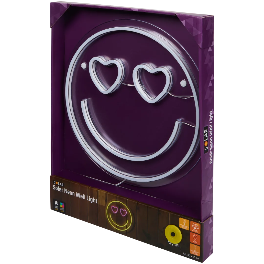 Lámpara solar de neón