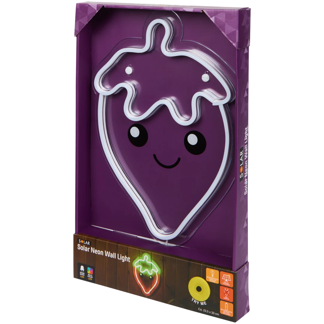 Lámpara solar de neón