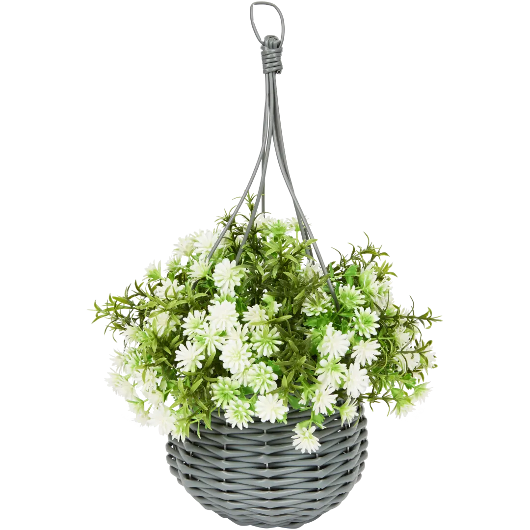 R Whites Blumenampel 3