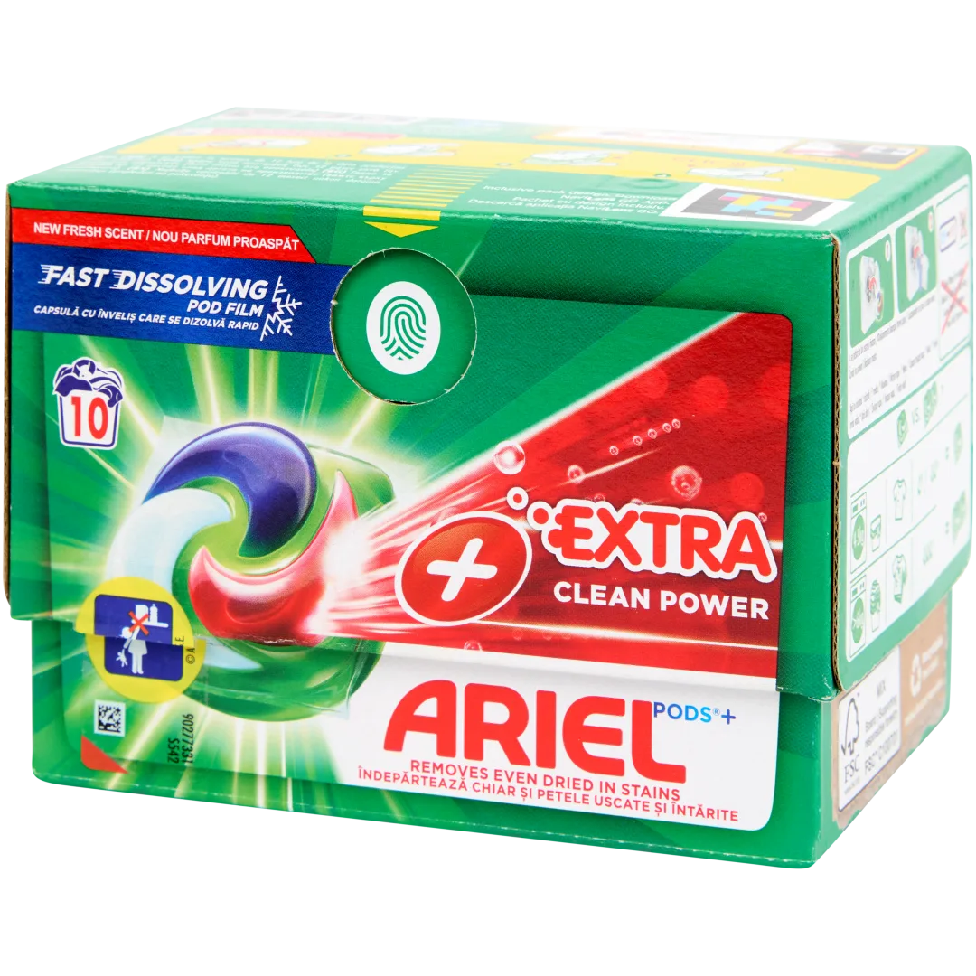 All-in-one pods+ Ariel Extra Clean Power 1