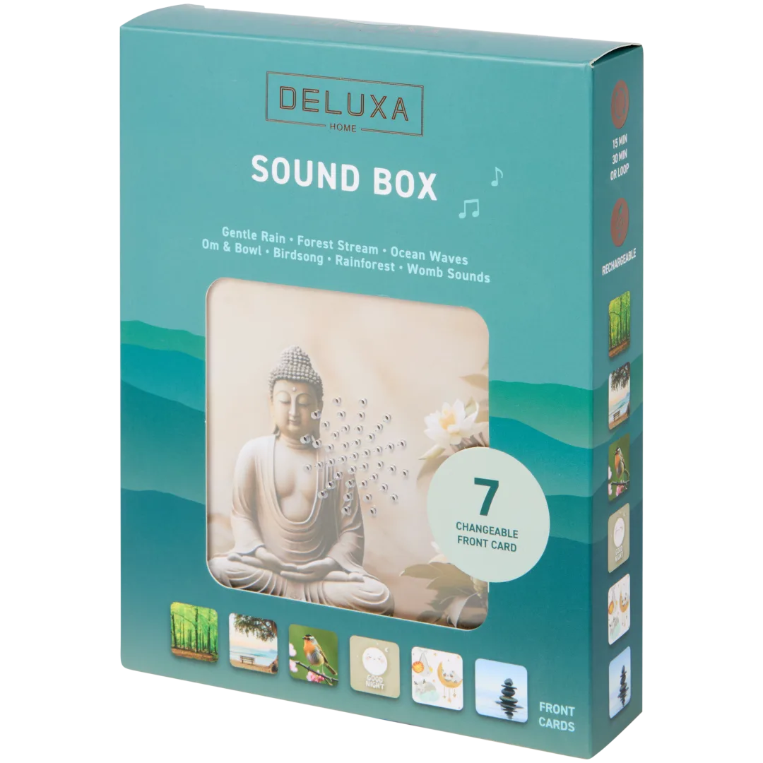 Deluxa Soundbox mit Entspannungsgeräuschen