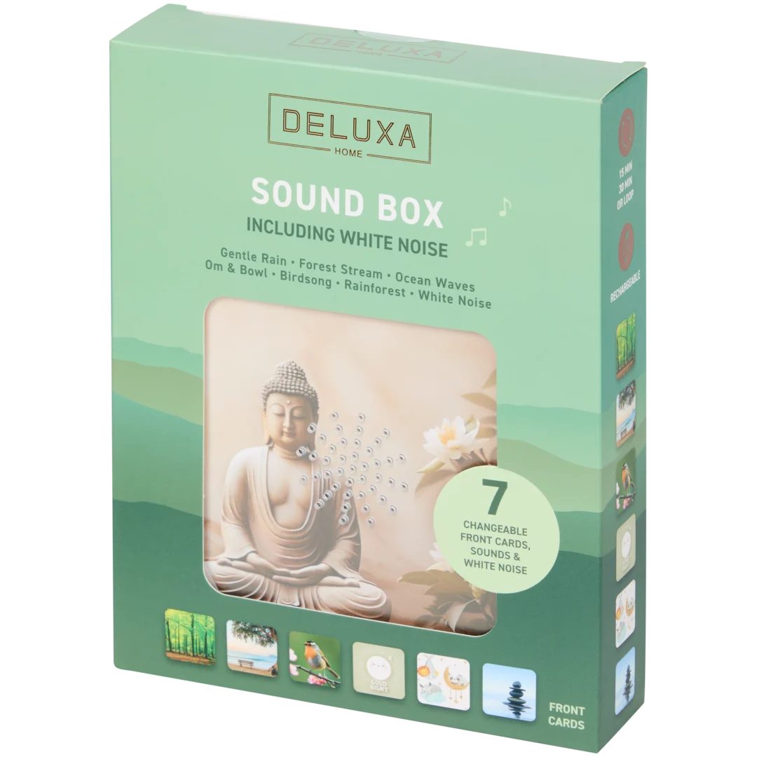 Deluxa Soundbox mit Entspannungsgeräuschen