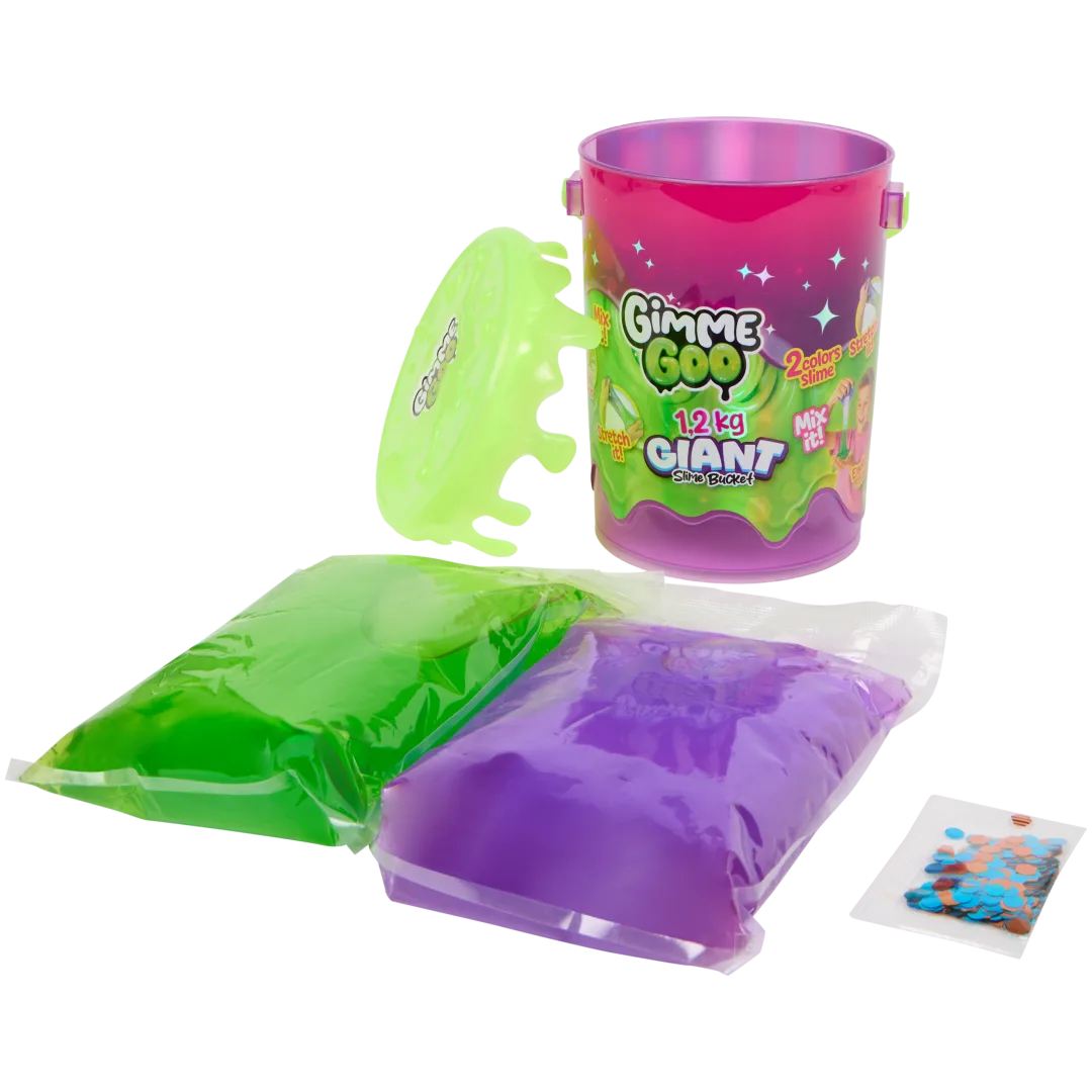 Balde XL com slime