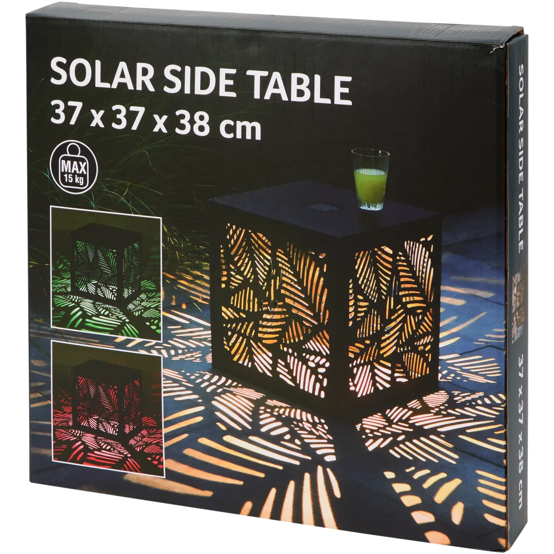 Tavolino con illuminazione solare 2