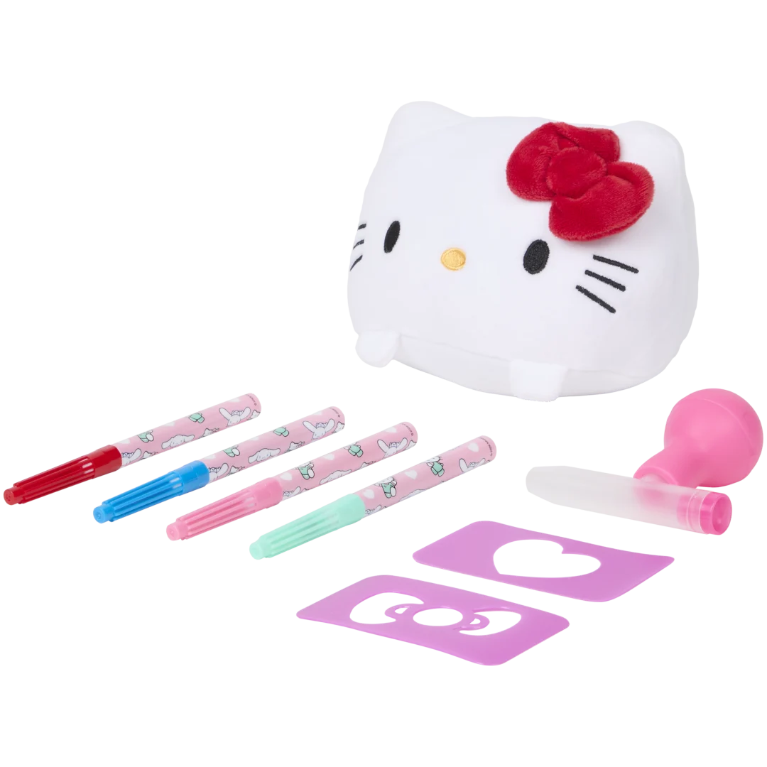 Hello Kitty airbrush plush 6