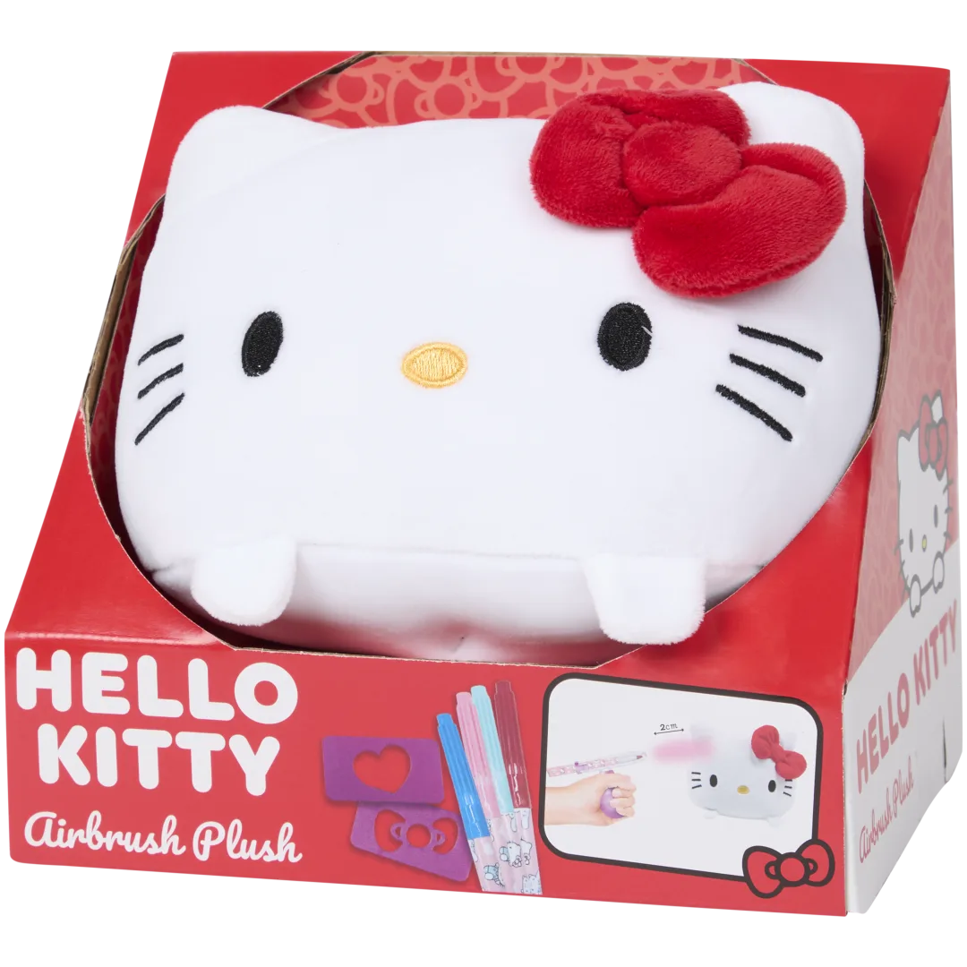Hello Kitty airbrush plush 5