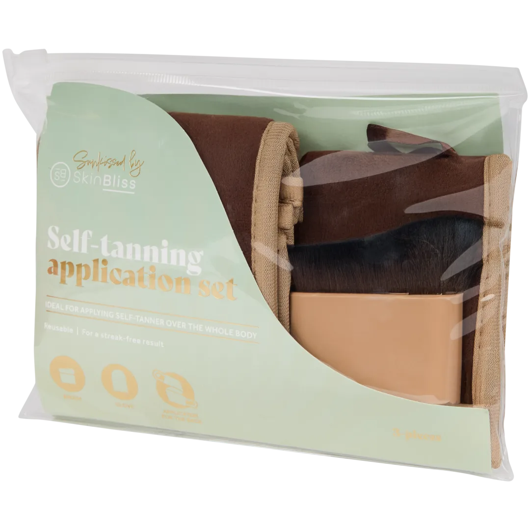 Set de aplicare pentru autobronzant Skin Bliss 2