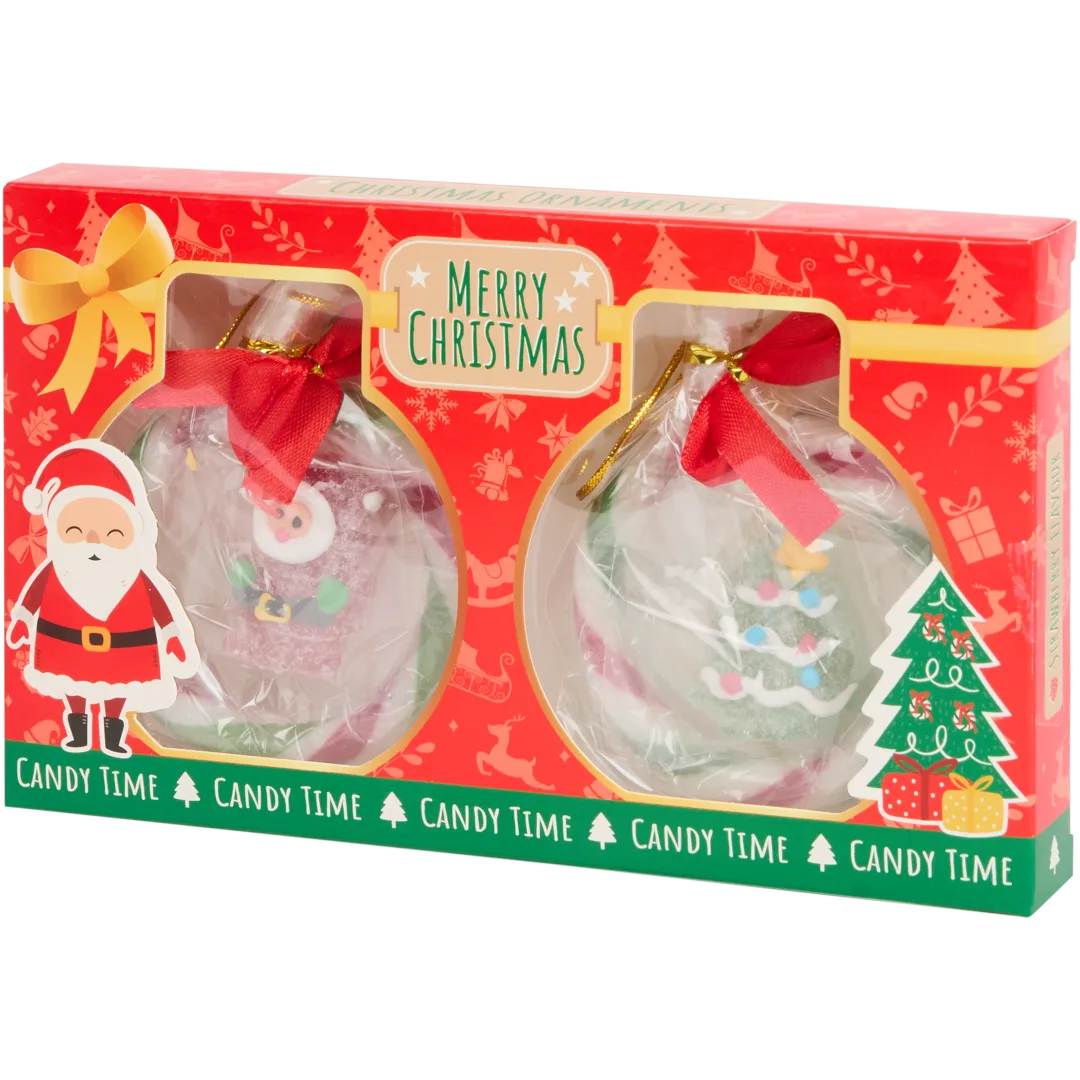 Boules de Noël bonbons