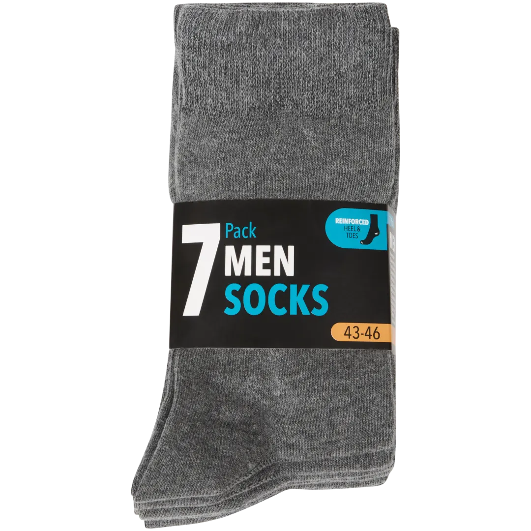 Calcetines grises de hombre