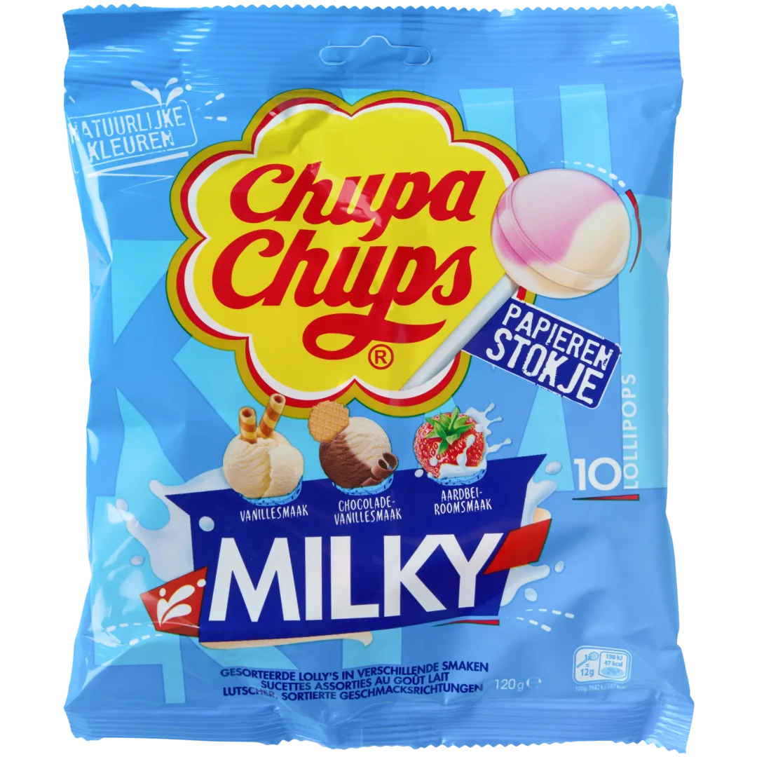 Chupa Chups milky lolly’s