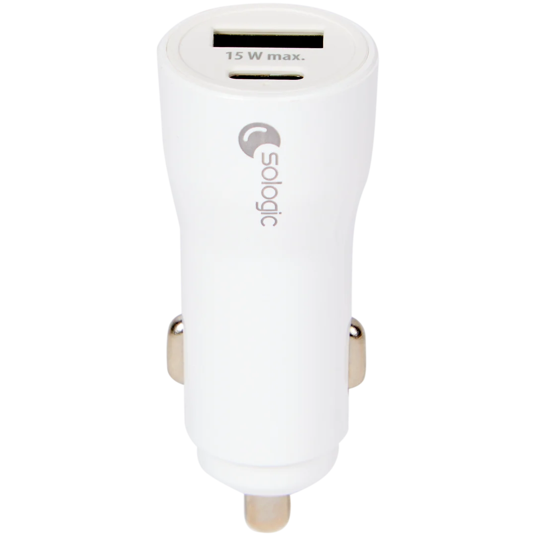 2-portová nabíjačka do auta Sologic 2