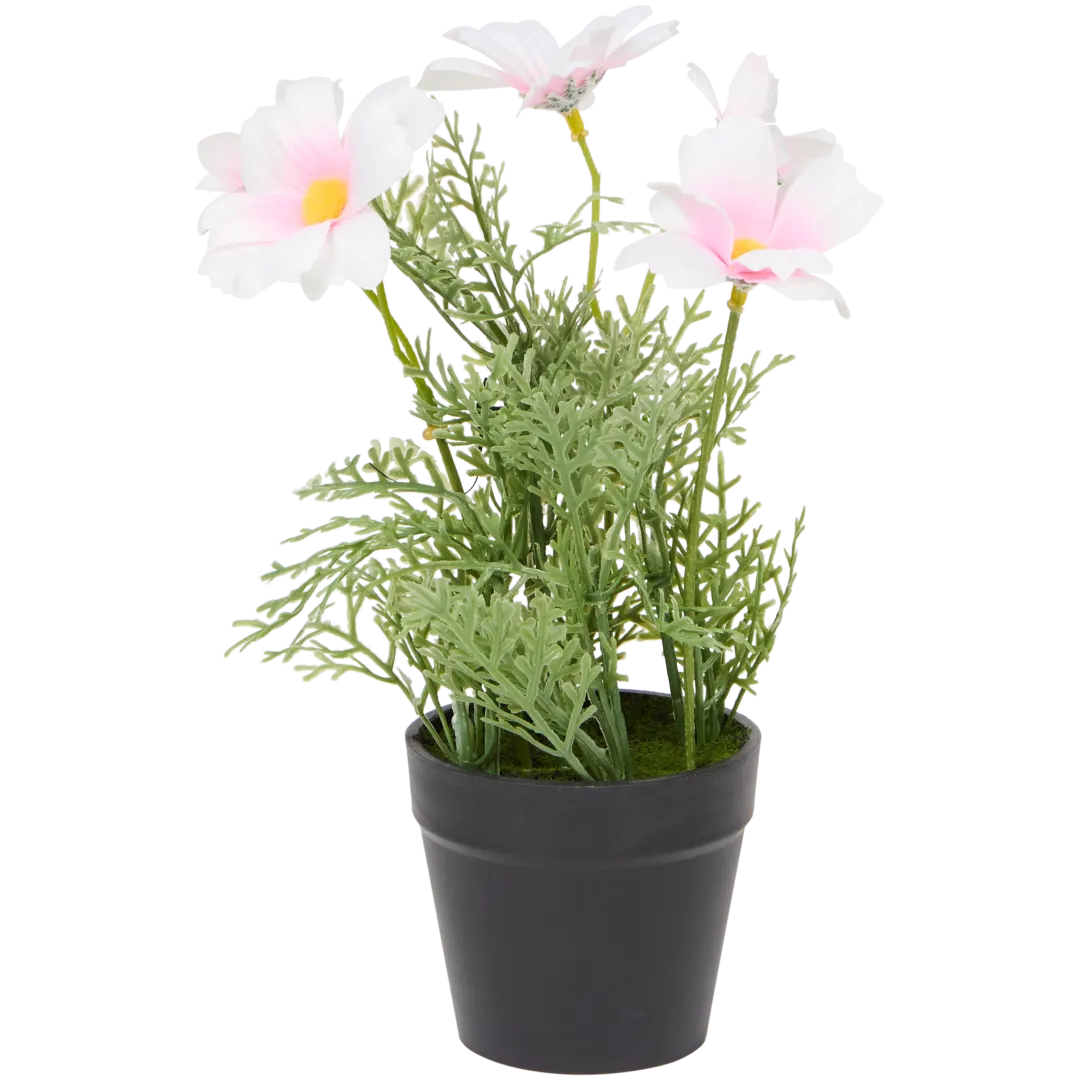 Fiori artificiali in vaso 2