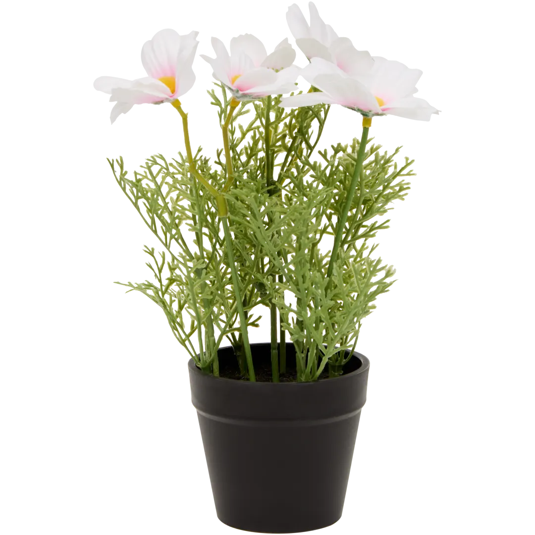 Künstliche Blumen im Topf 4