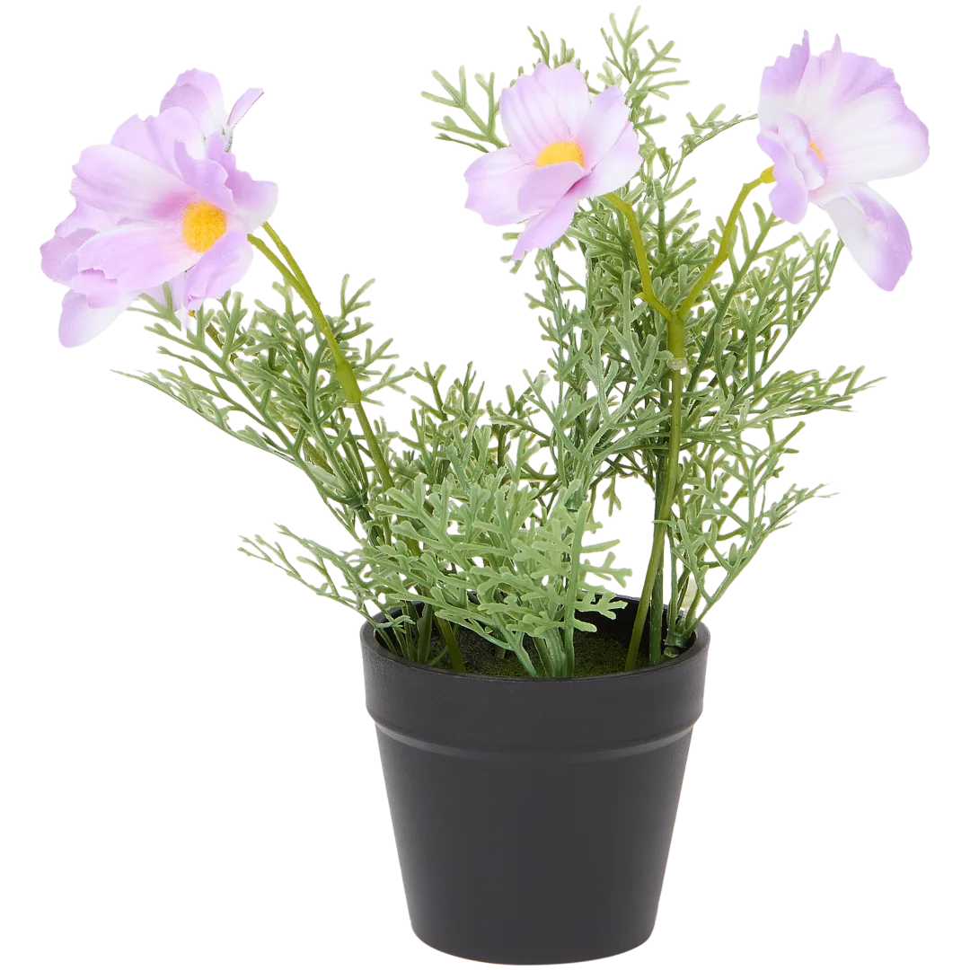 Fiori artificiali in vaso 1