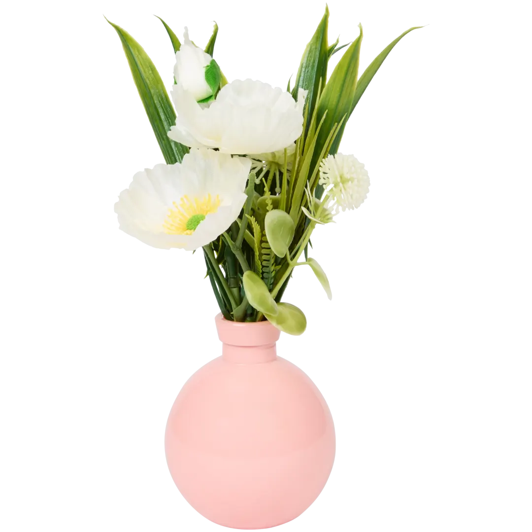 Willow & Bloom kunstbloemen in vaas 1