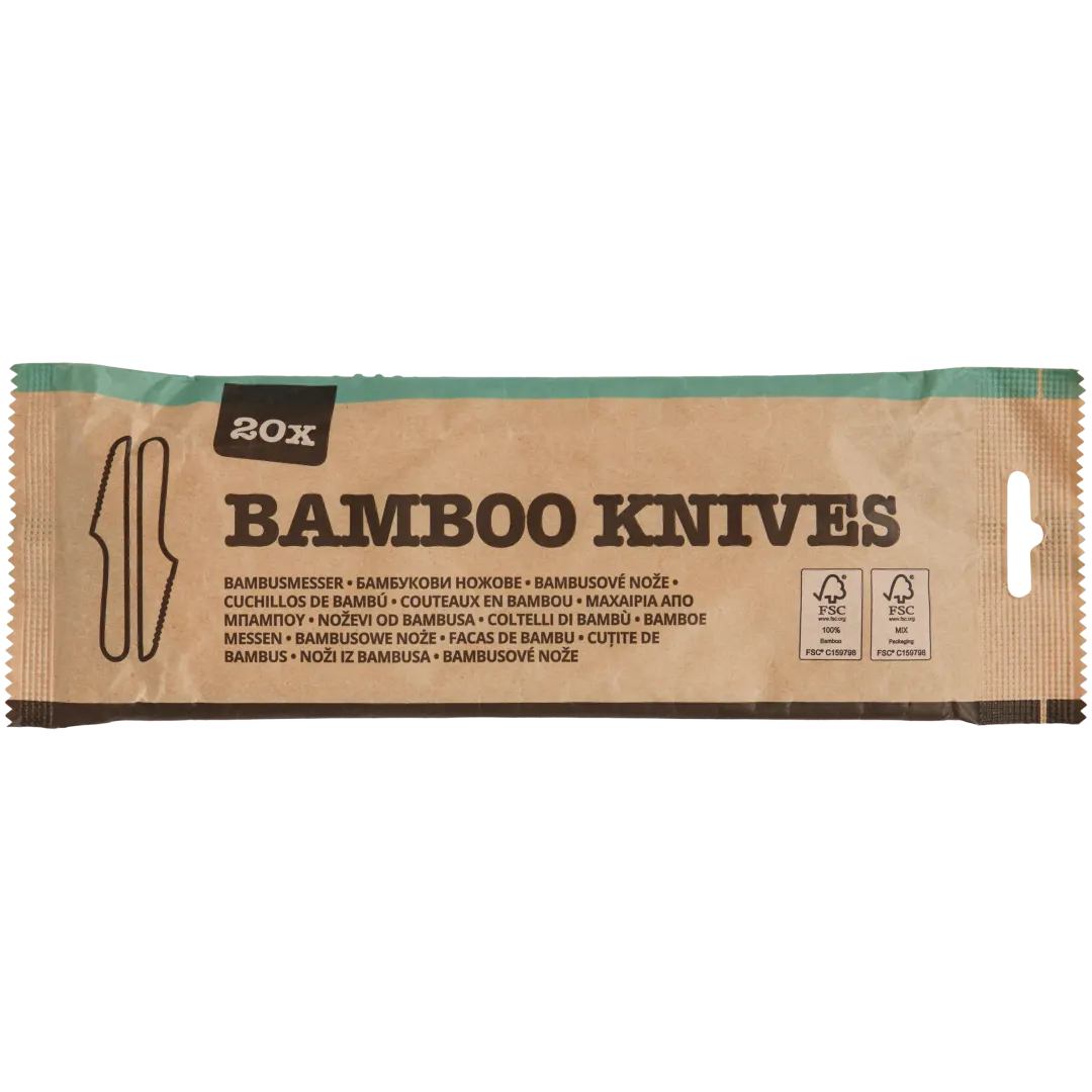 Couverts en bambou