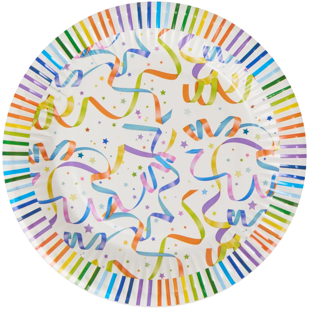 Assiettes en carton Party Universe