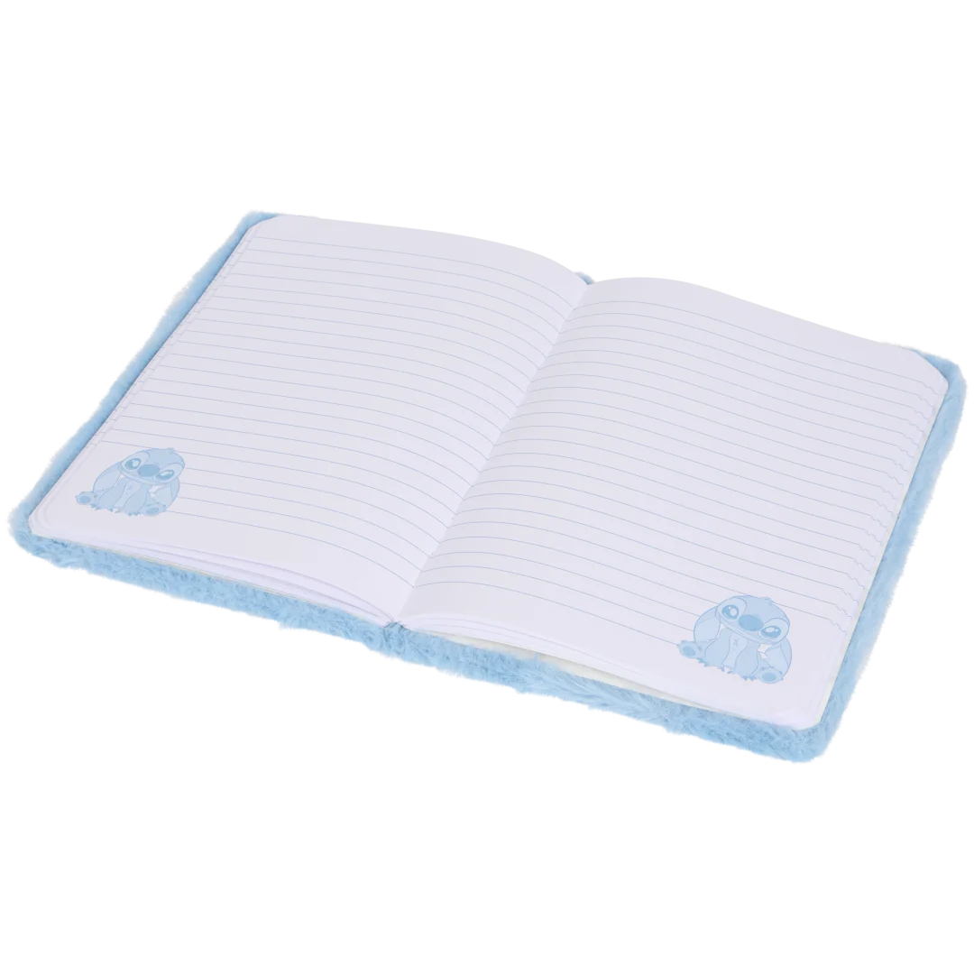 Disney Stitch fluffy notitieboek 2