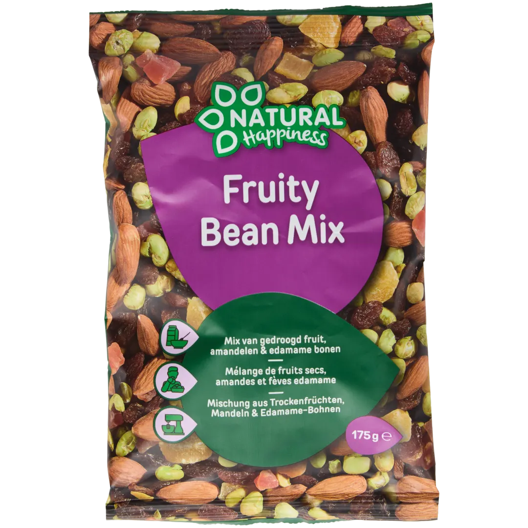 Natural Happiness notenmix met fruit 1