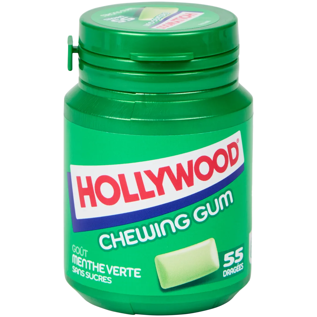 Chewing-gums Hollywood Menthe verte 1