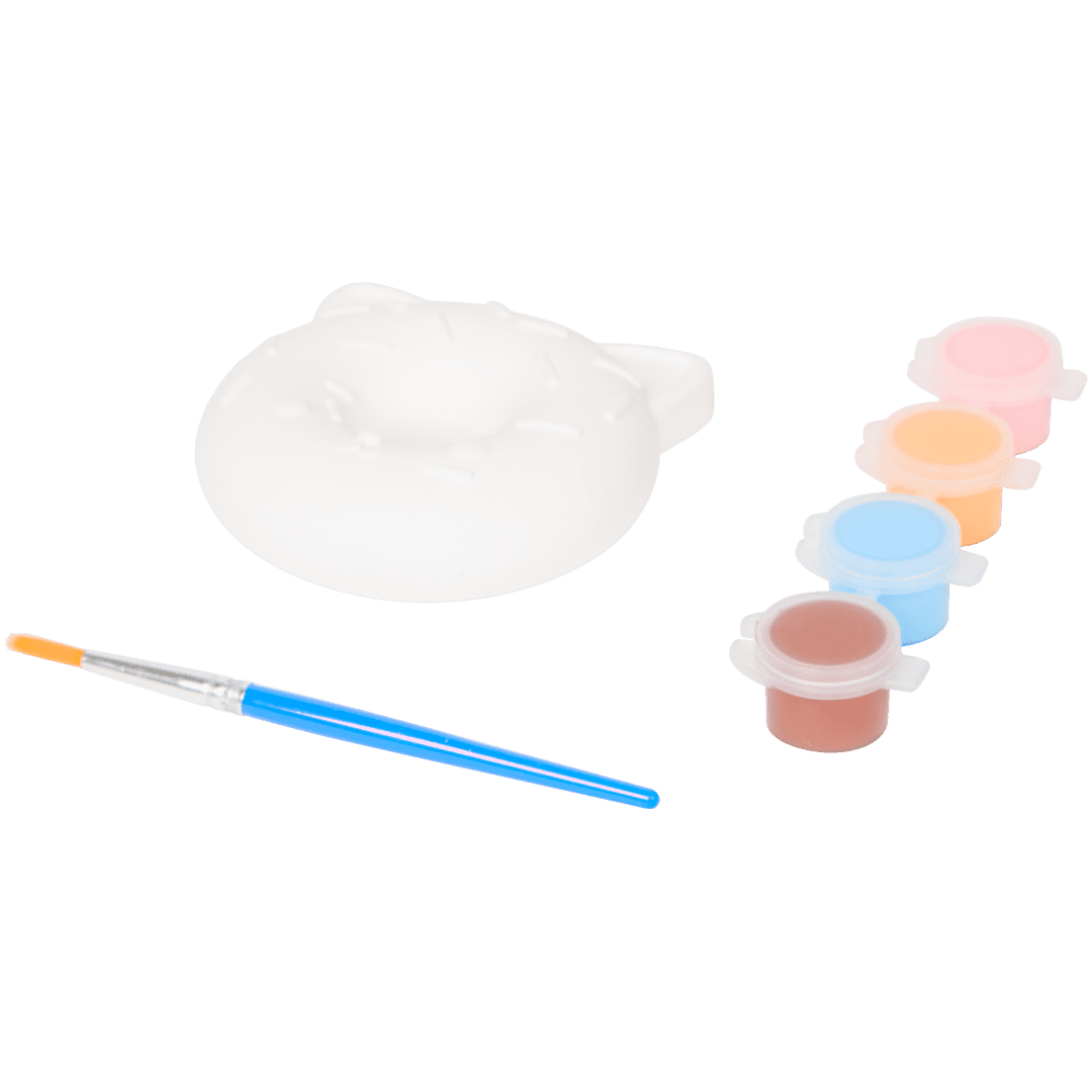 Kawaii verfset met gipsfiguur