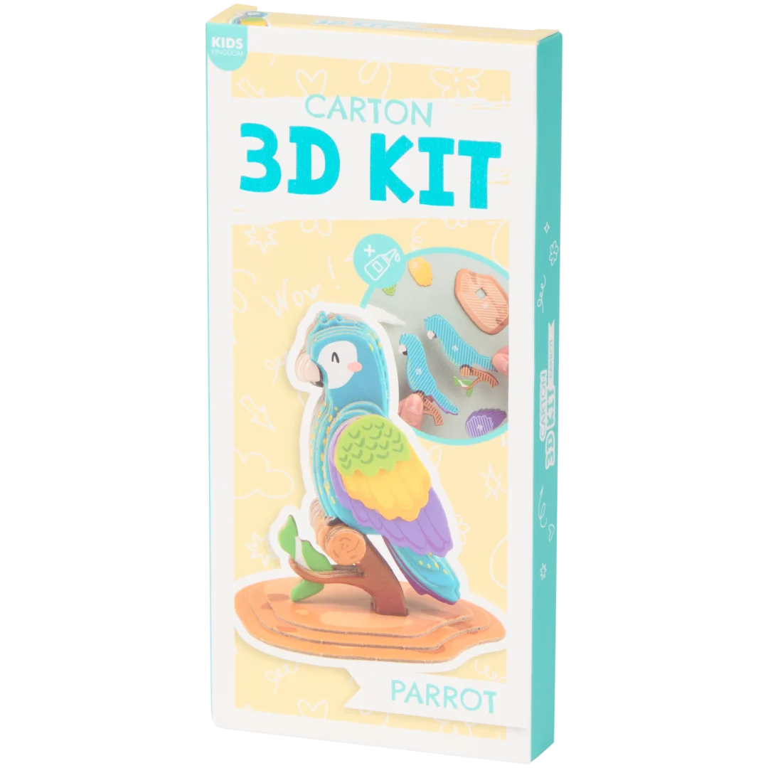 Kit créatif animal 3D Kids Kingdom