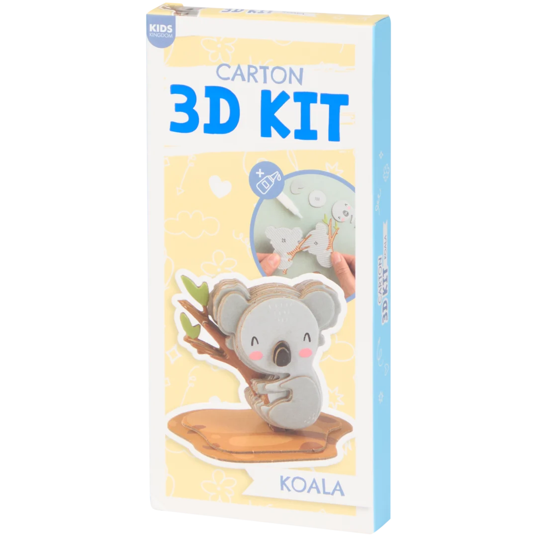 Kit créatif animal 3D Kids Kingdom